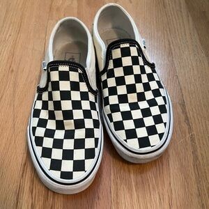 Checkered Vans